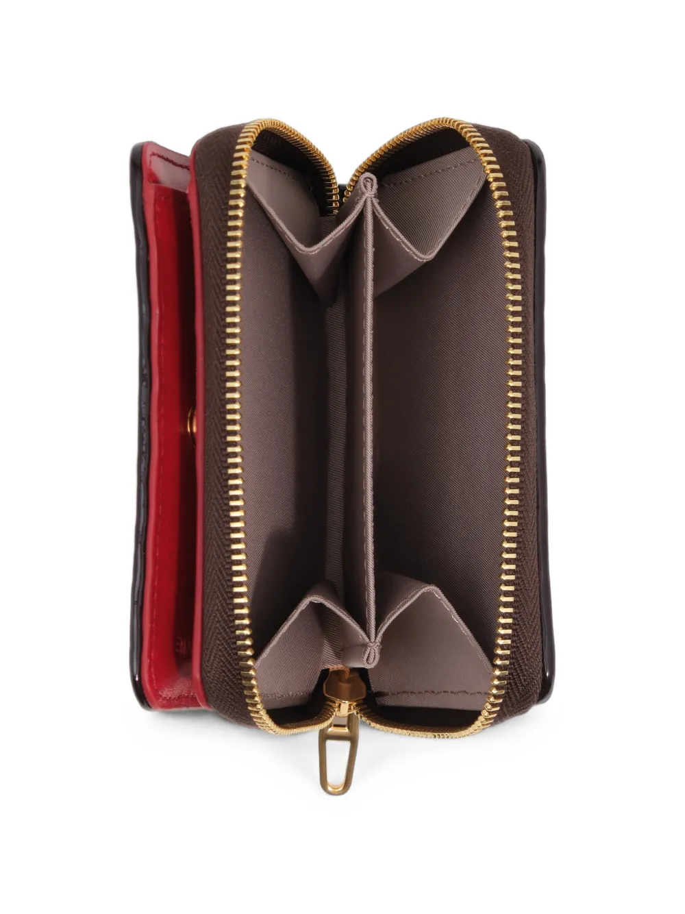 BIMBA Y LOLA eggplant plaited flap purse Paars