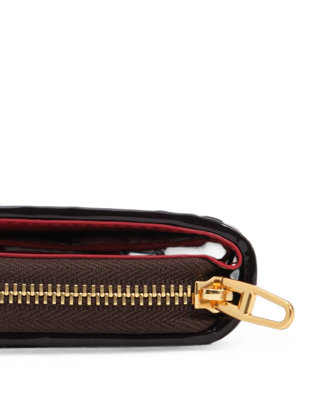 BIMBA Y LOLA eggplant plaited flap purse Paars