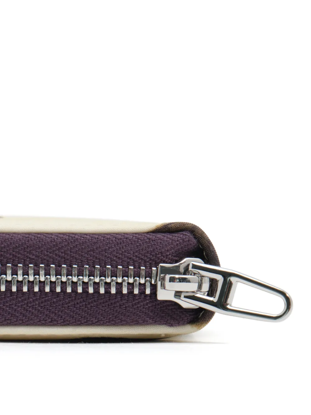 BIMBA Y LOLA Grote Pony portemonnee met rits Beige
