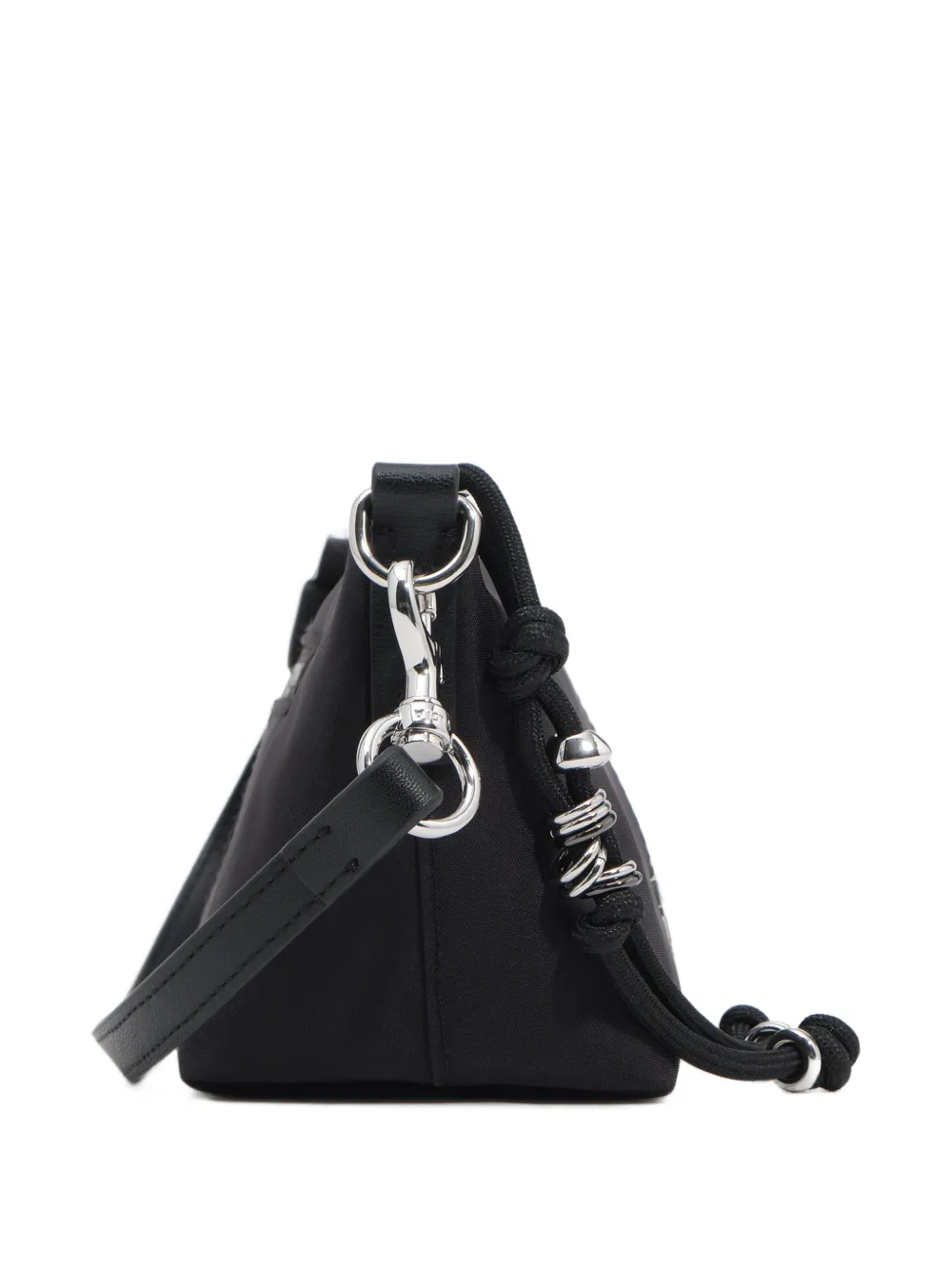 BIMBA Y LOLA Kleine nylon crossbodytas Zwart