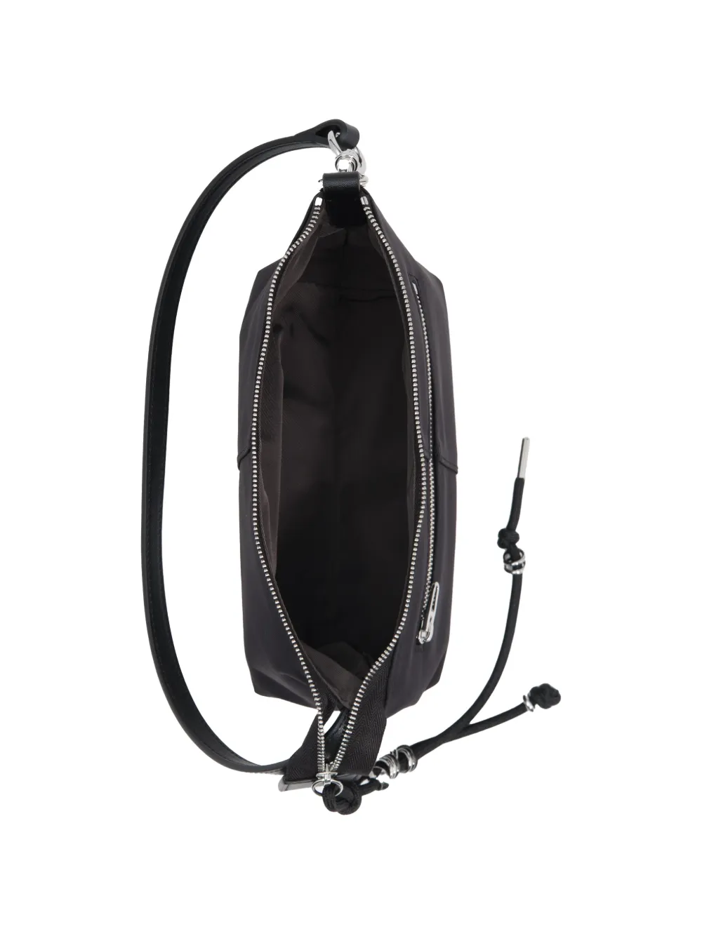 BIMBA Y LOLA Kleine nylon crossbodytas Zwart
