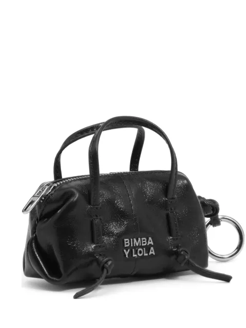 BIMBA Y LOLA bolso Lolita de piel negra