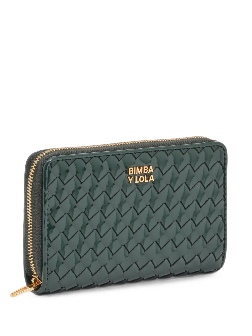 BIMBA Y LOLA Portafoglio medio con zip - Verde