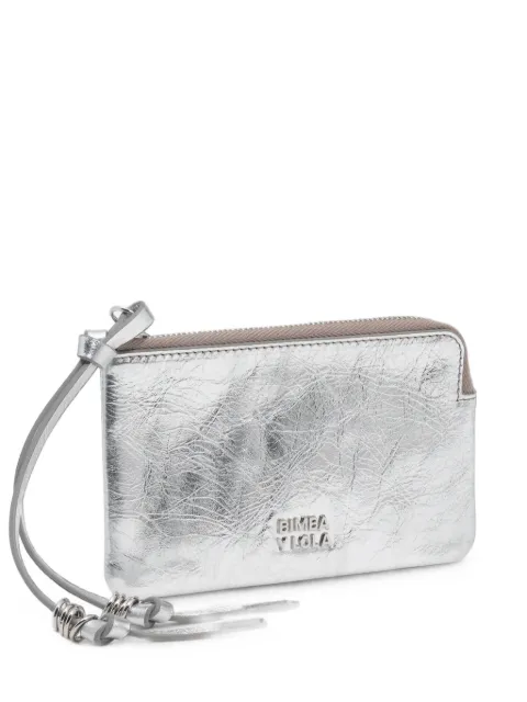 BIMBA Y LOLA small silver leather wallet