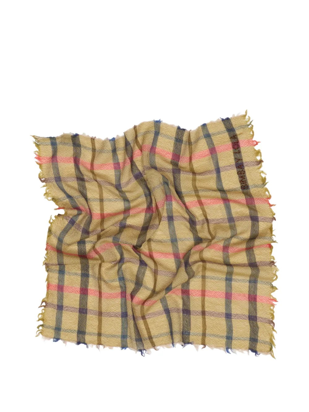 BIMBA Y LOLA Geruite sjaal Beige