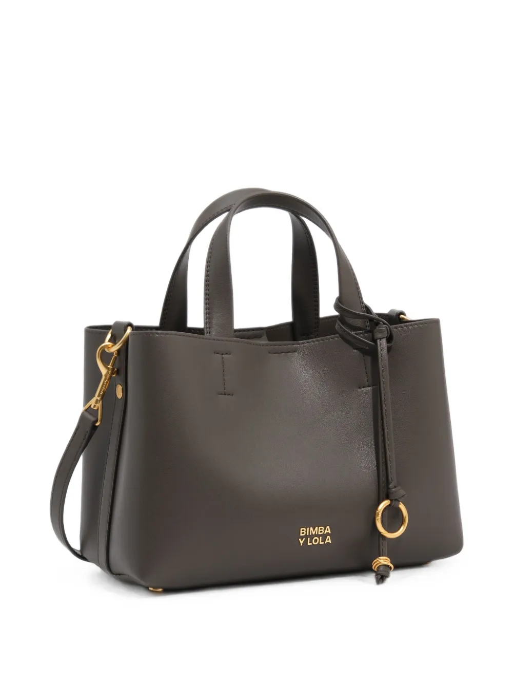 BIMBA Y LOLA medium elephant leather Chihuahua tote bag