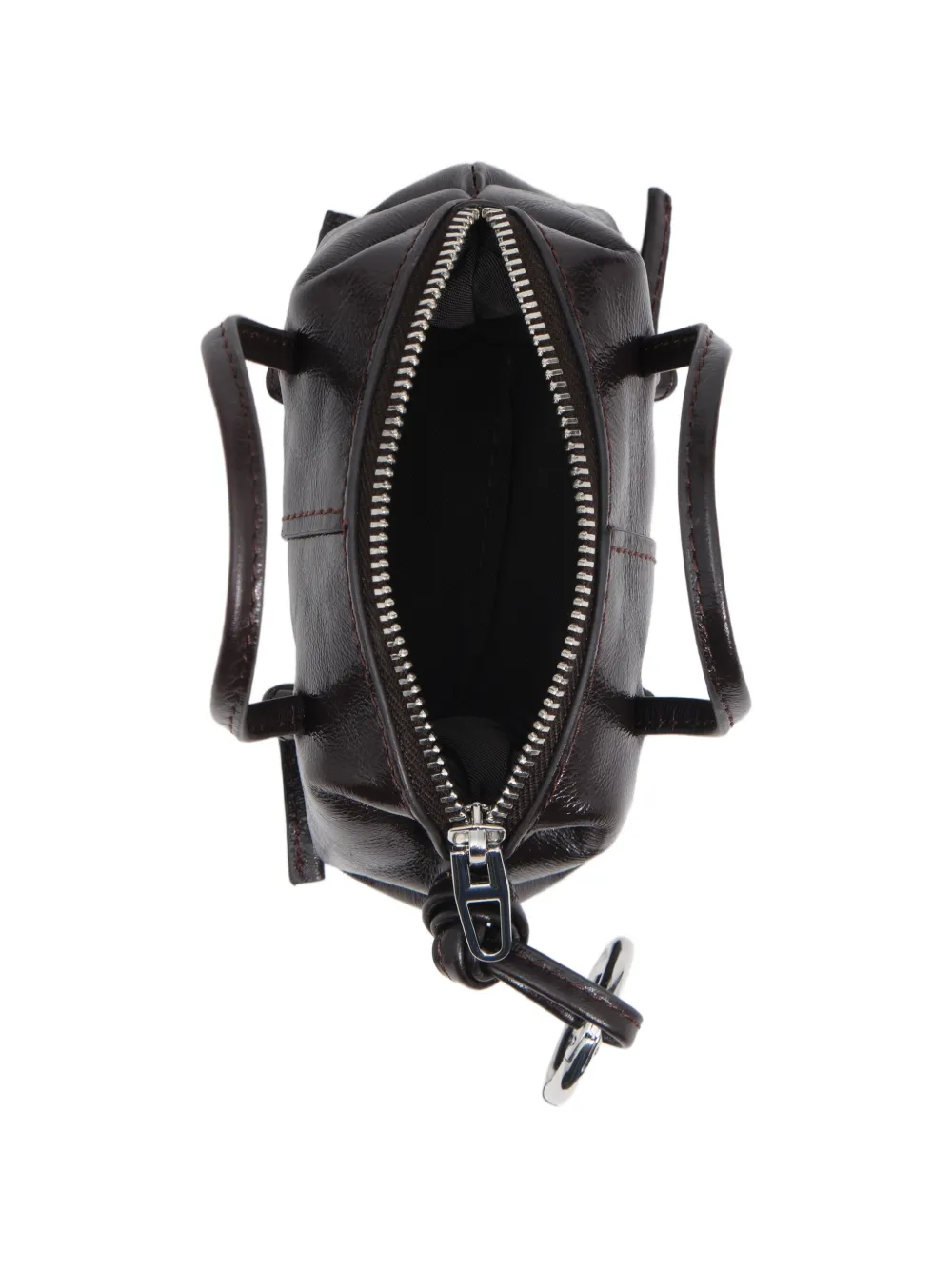 BIMBA Y LOLA Micro Lolita leren tas Bruin