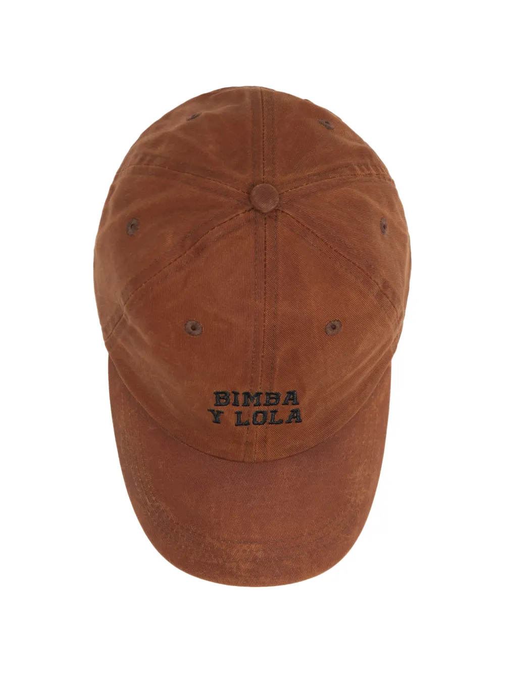 BIMBA Y LOLA Pet van gecoate stof Bruin