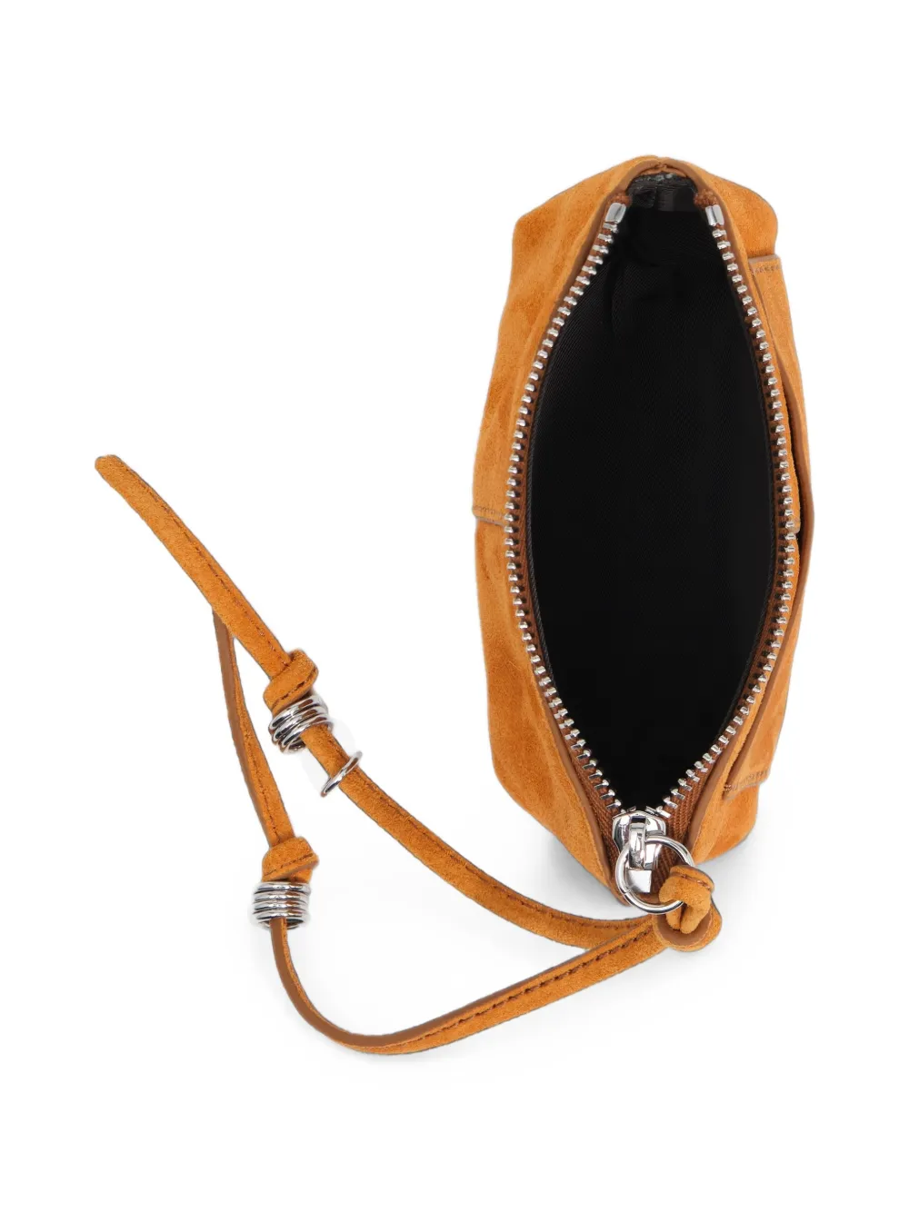 BIMBA Y LOLA Suède portemonnee Oranje