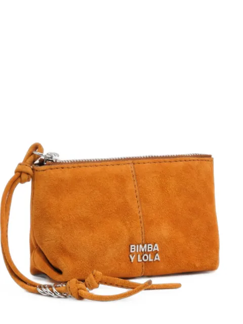 BIMBA Y LOLA Amber Portemonnaie aus Wildleder