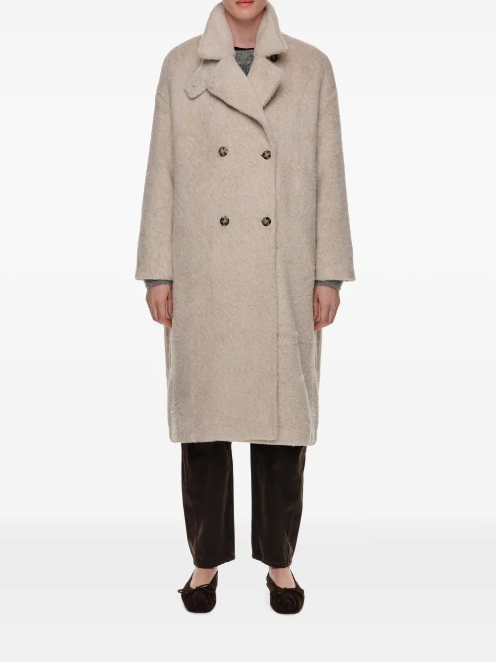 BIMBA Y LOLA Midi-jas Beige