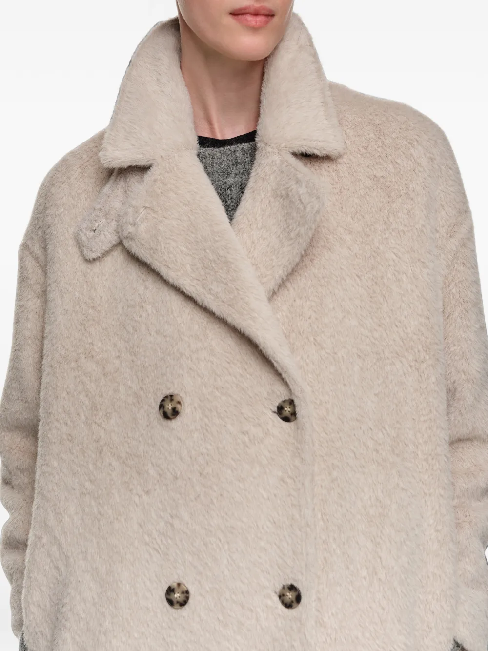 BIMBA Y LOLA Midi-jas Beige