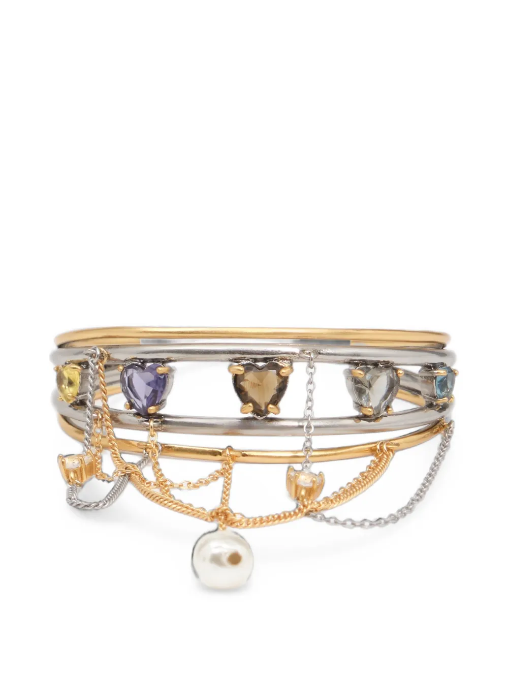 BIMBA Y LOLA Bracciale con catena bicolore - Oro
