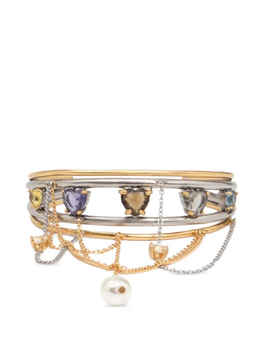 BIMBA Y LOLA Bracciale con catena bicolore - Oro