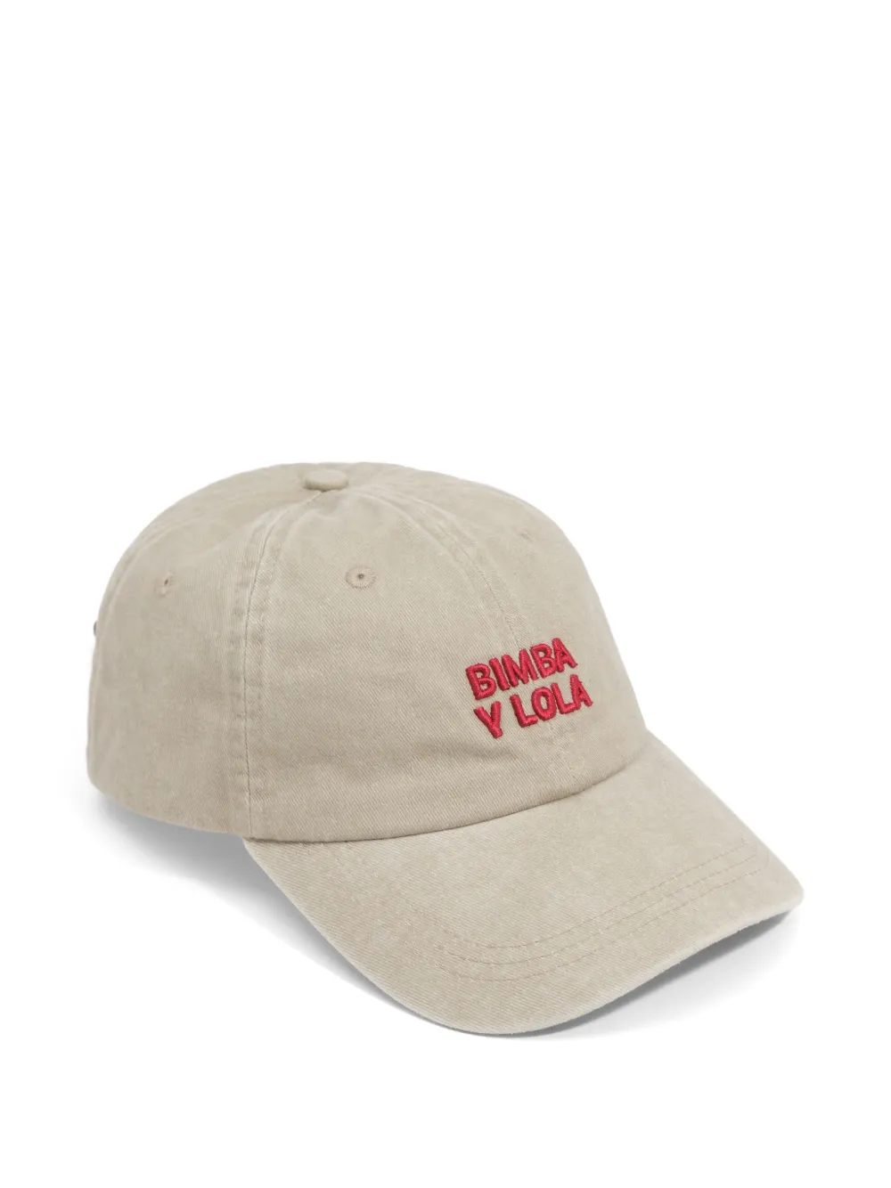 BIMBA Y LOLA faded taupe cotton cap