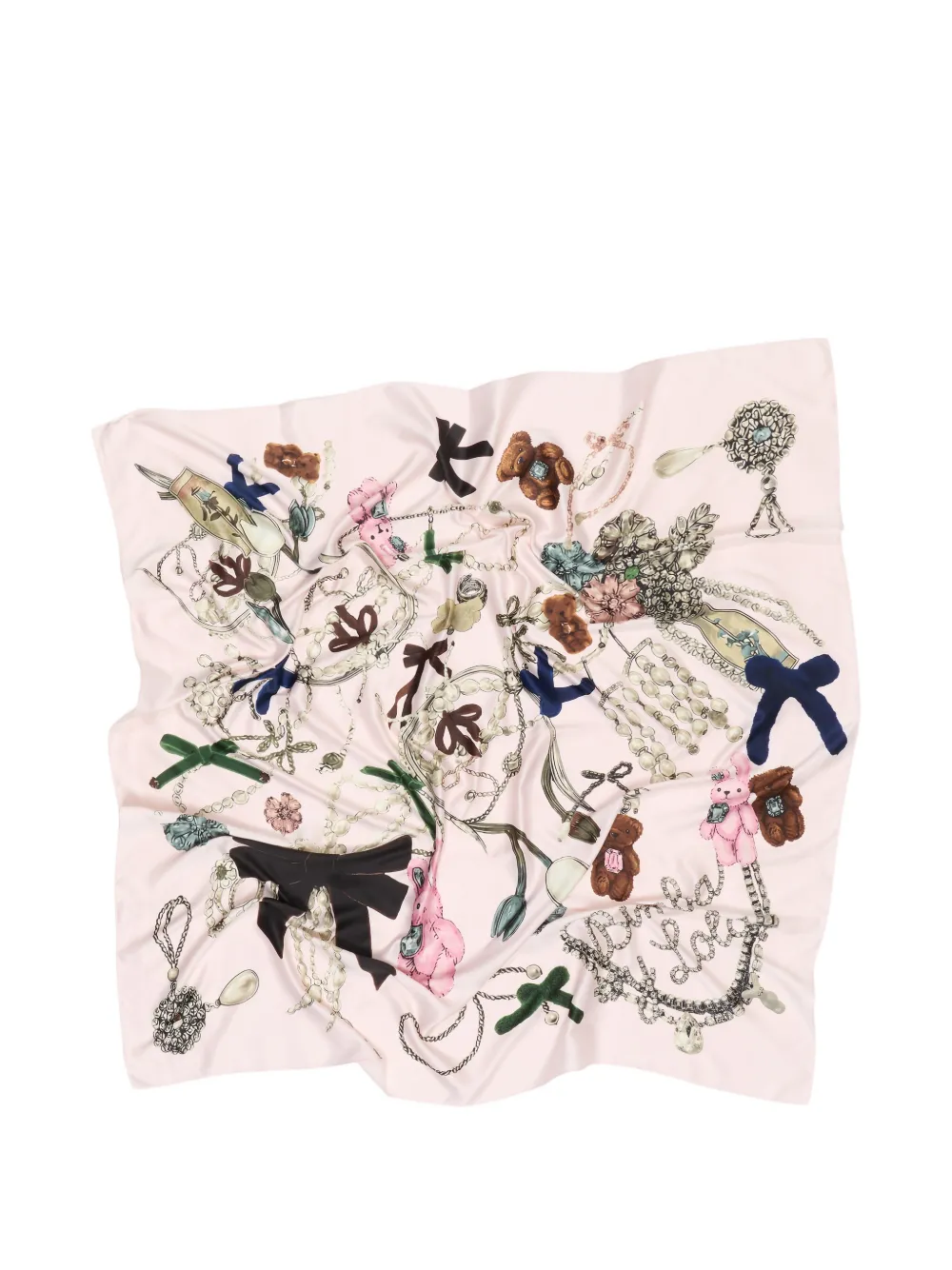 BIMBA Y LOLA Sjaal met juwelen Roze