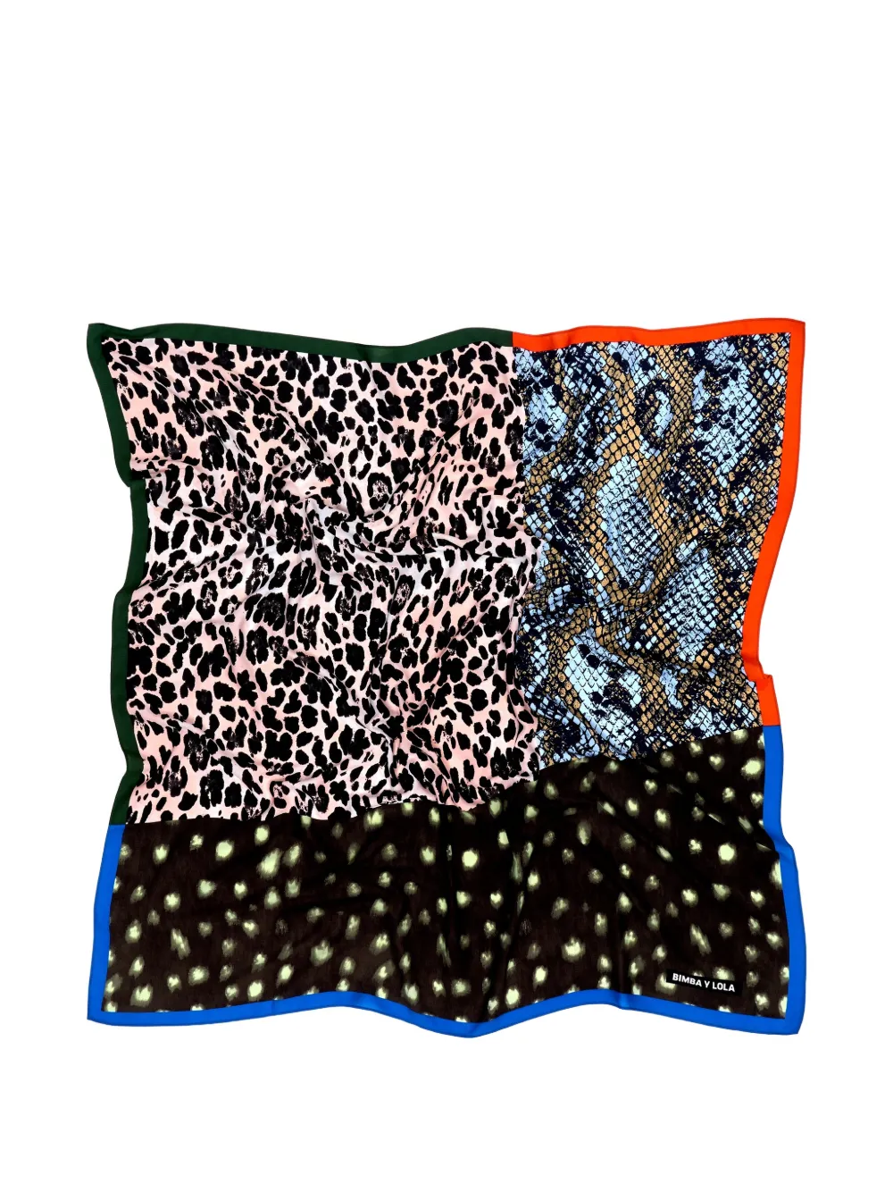 BIMBA Y LOLA Sjaal met patchwork Zwart