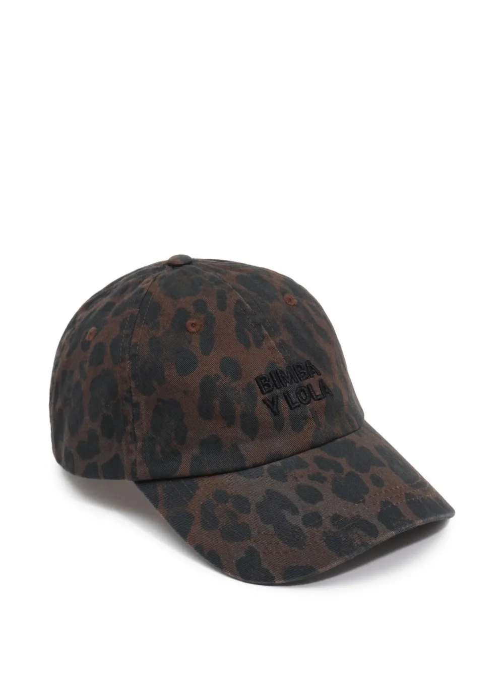BIMBA Y LOLA leopard cotton cap