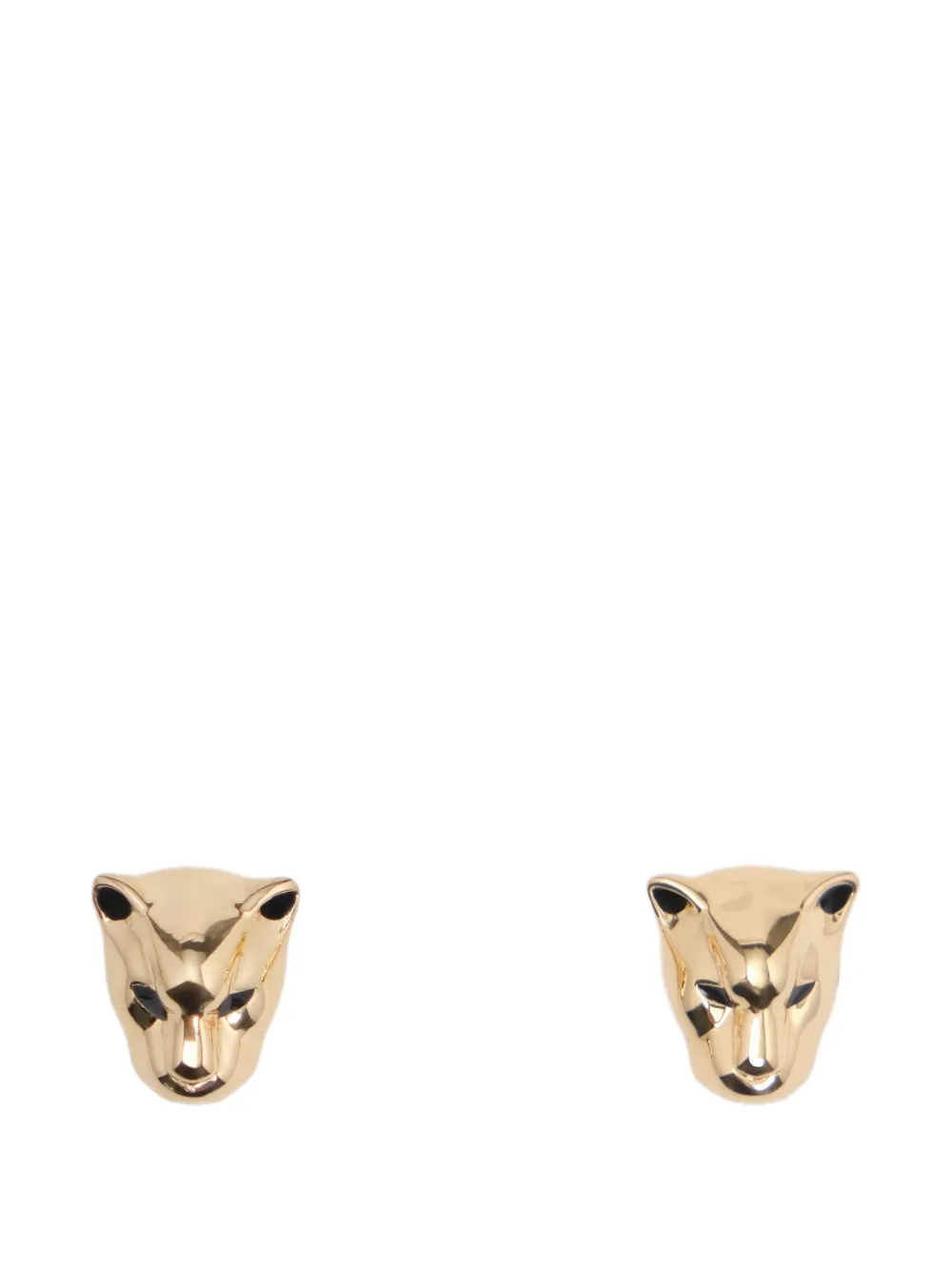 BIMBA Y LOLA Orecchini con testa di pantera - Oro