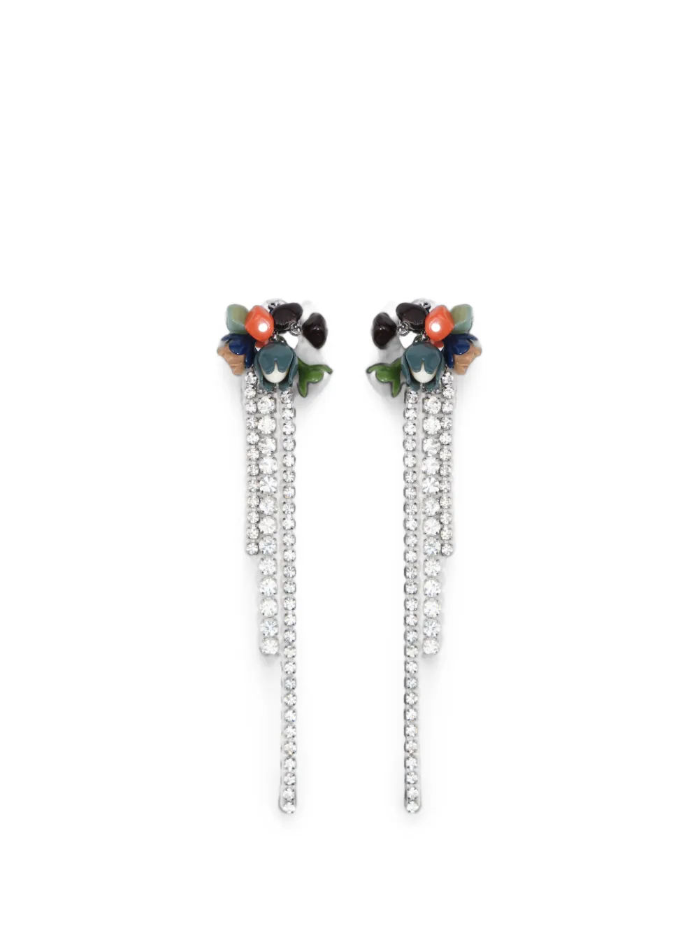 BIMBA Y LOLA Orecchini con cristalli d'argento