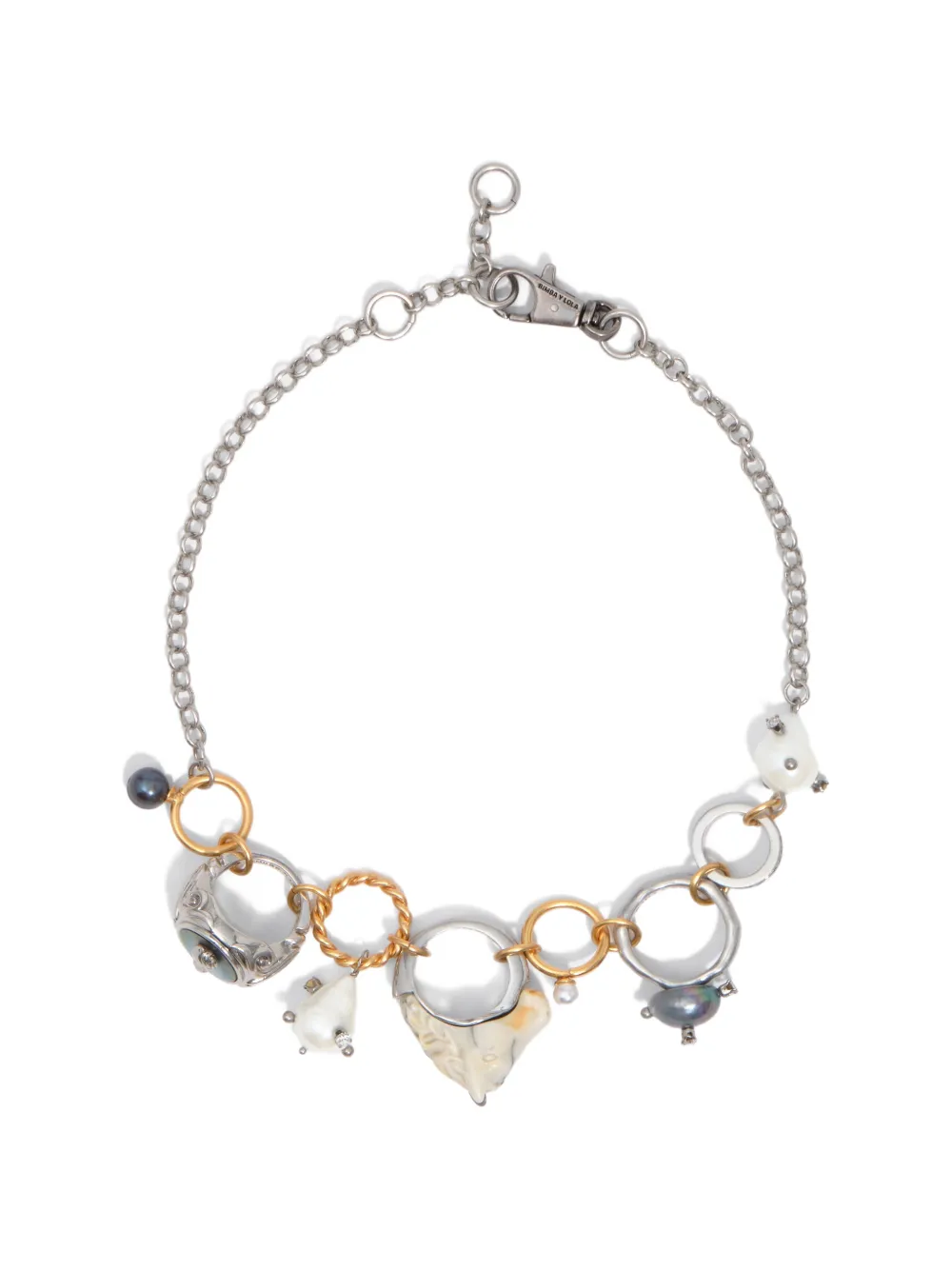 BIMBA Y LOLA Halskette und Pferderinge - Silber