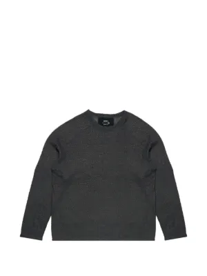 Stüssy Pigment Dyed LS Thermal Sweater | Grey | FARFETCH