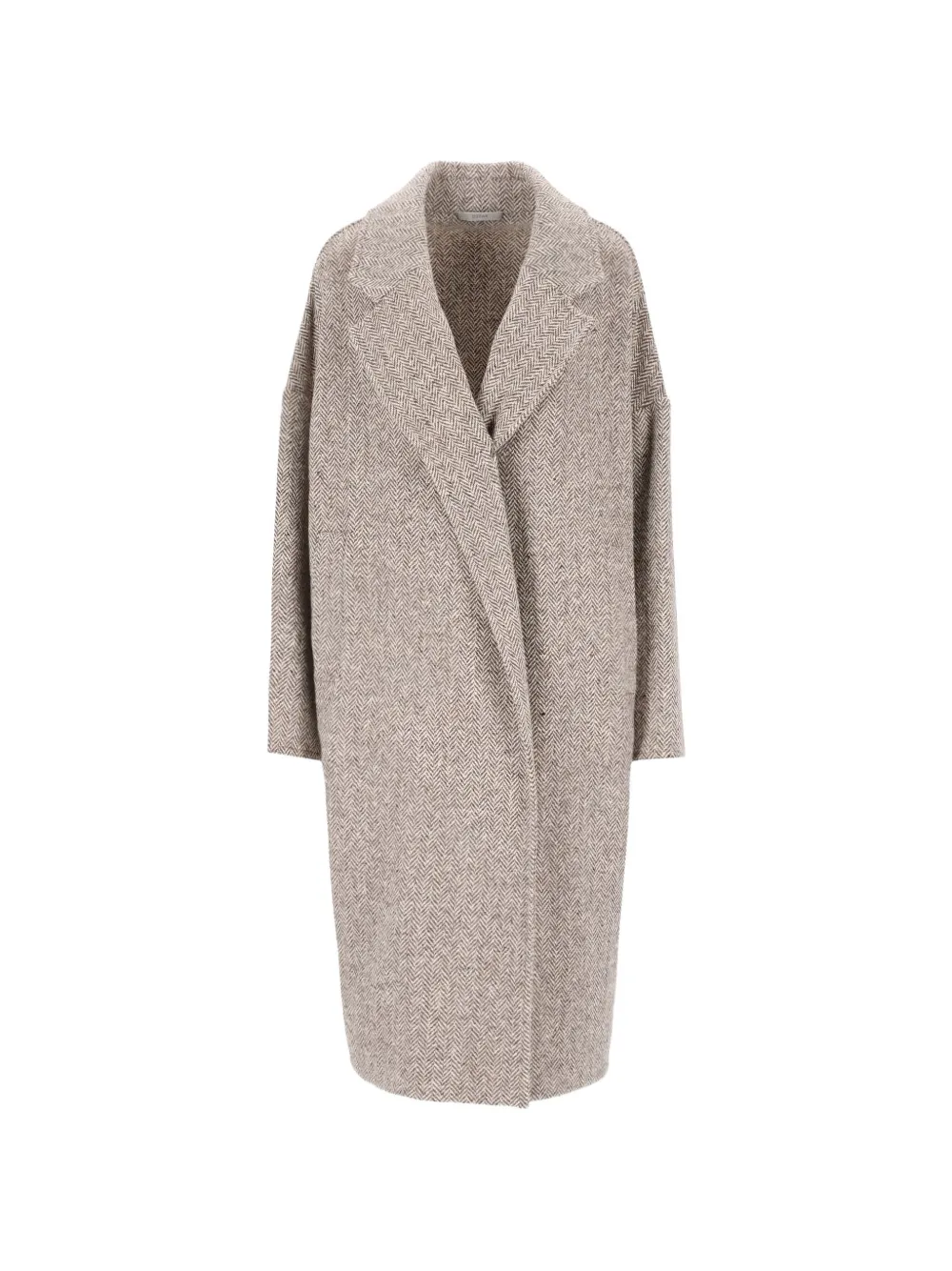 Dusan oversized herringbone coat