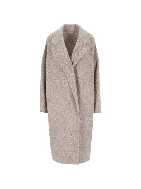 Dusan oversized herringbone coat