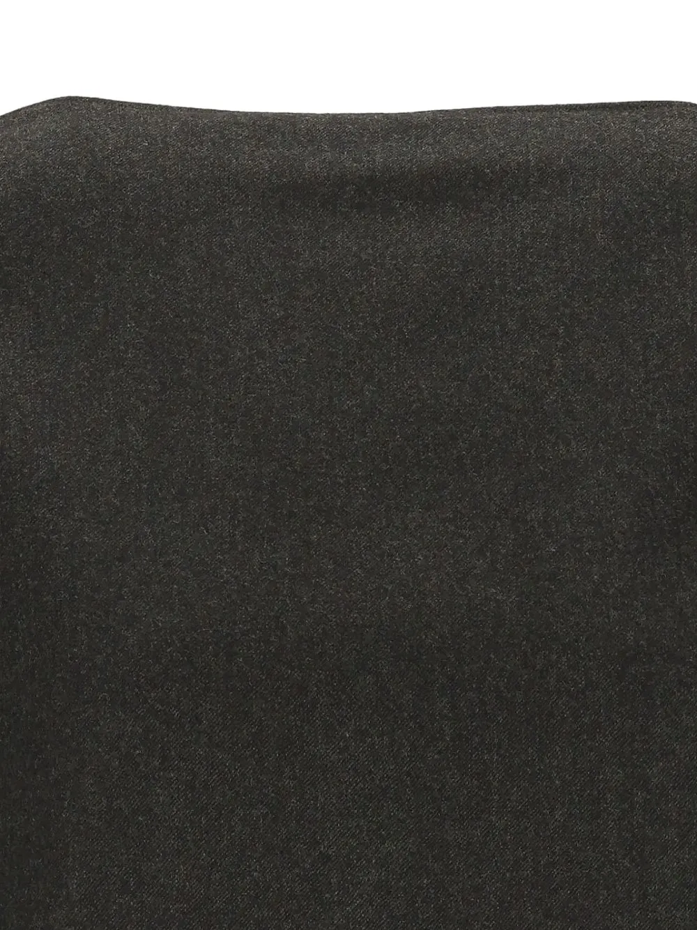 Dusan asymmetric wool T-shirt Grijs