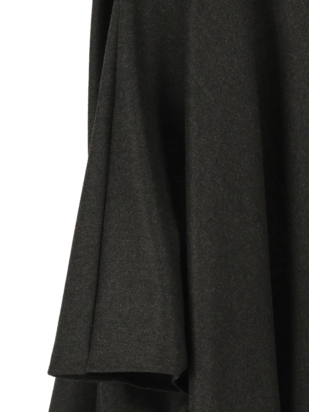 Dusan asymmetric wool T-shirt Grijs