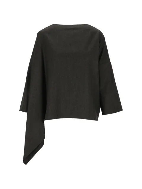 Dusan asymmetric wool T-shirt