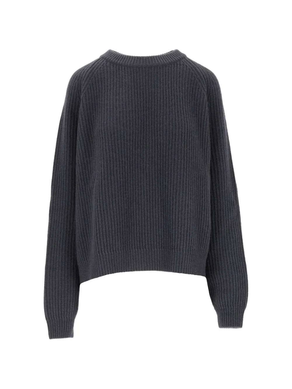 Dušan Dusan Ribbed Raglan-sleeve Sweater In Blue