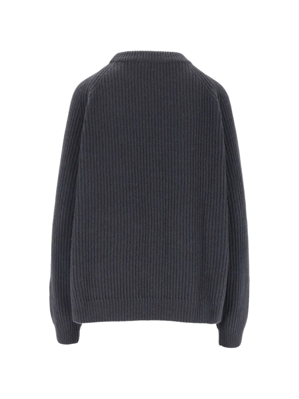 Dusan ribbed raglan-sleeve sweater Blauw