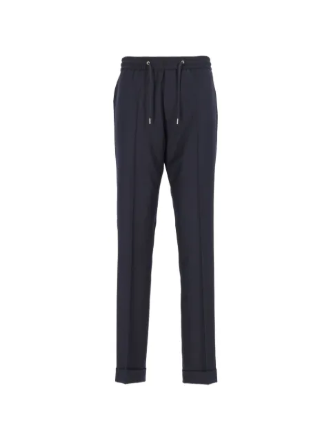 Paul Smith drawcord-waist turn-up trousers