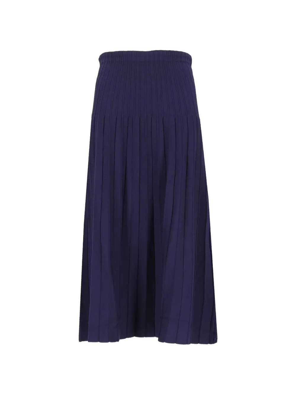 STAUD Lena pleated midi skirt - Blu
