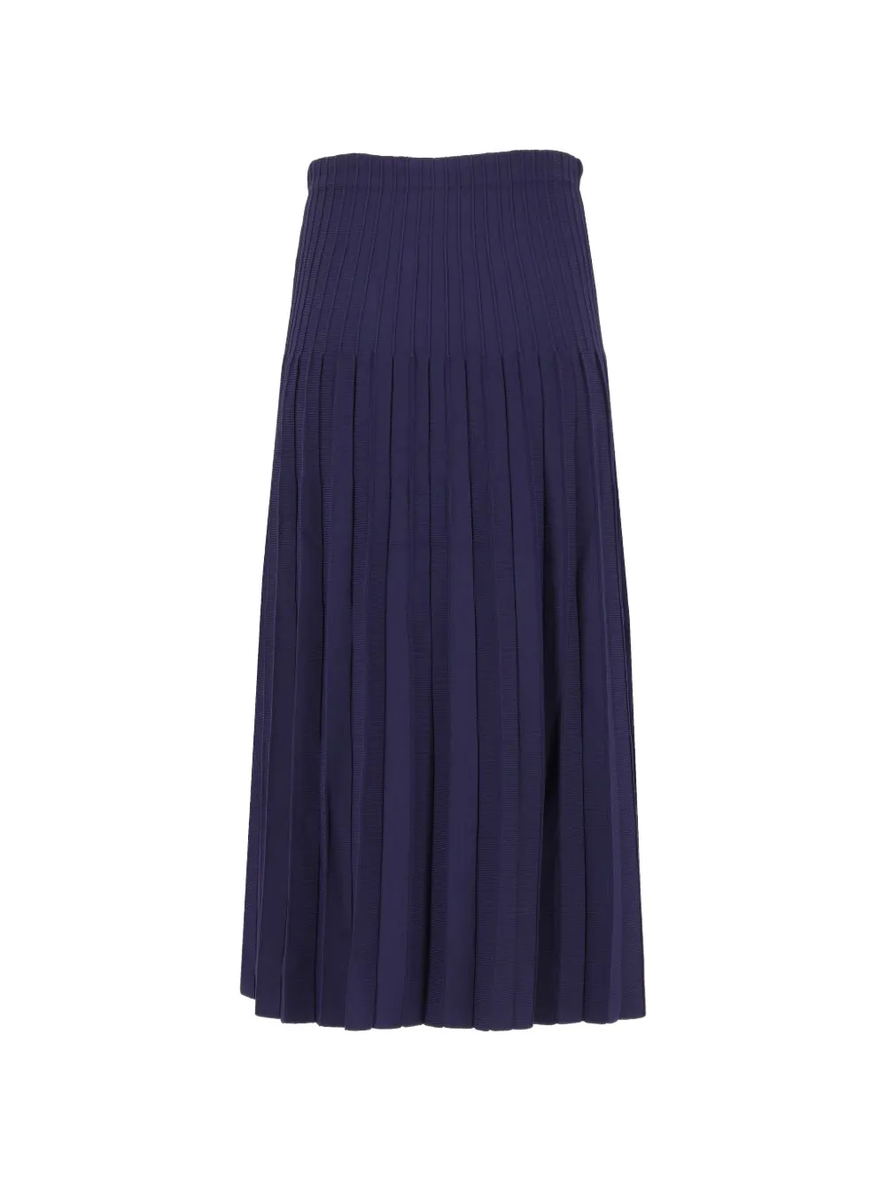 STAUD Lena midi-rok met plooien Blauw