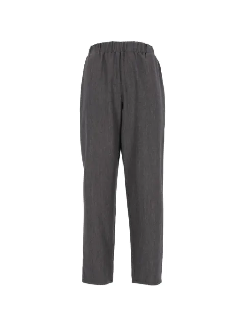 Dusan elasticated-waistband tapered trousers