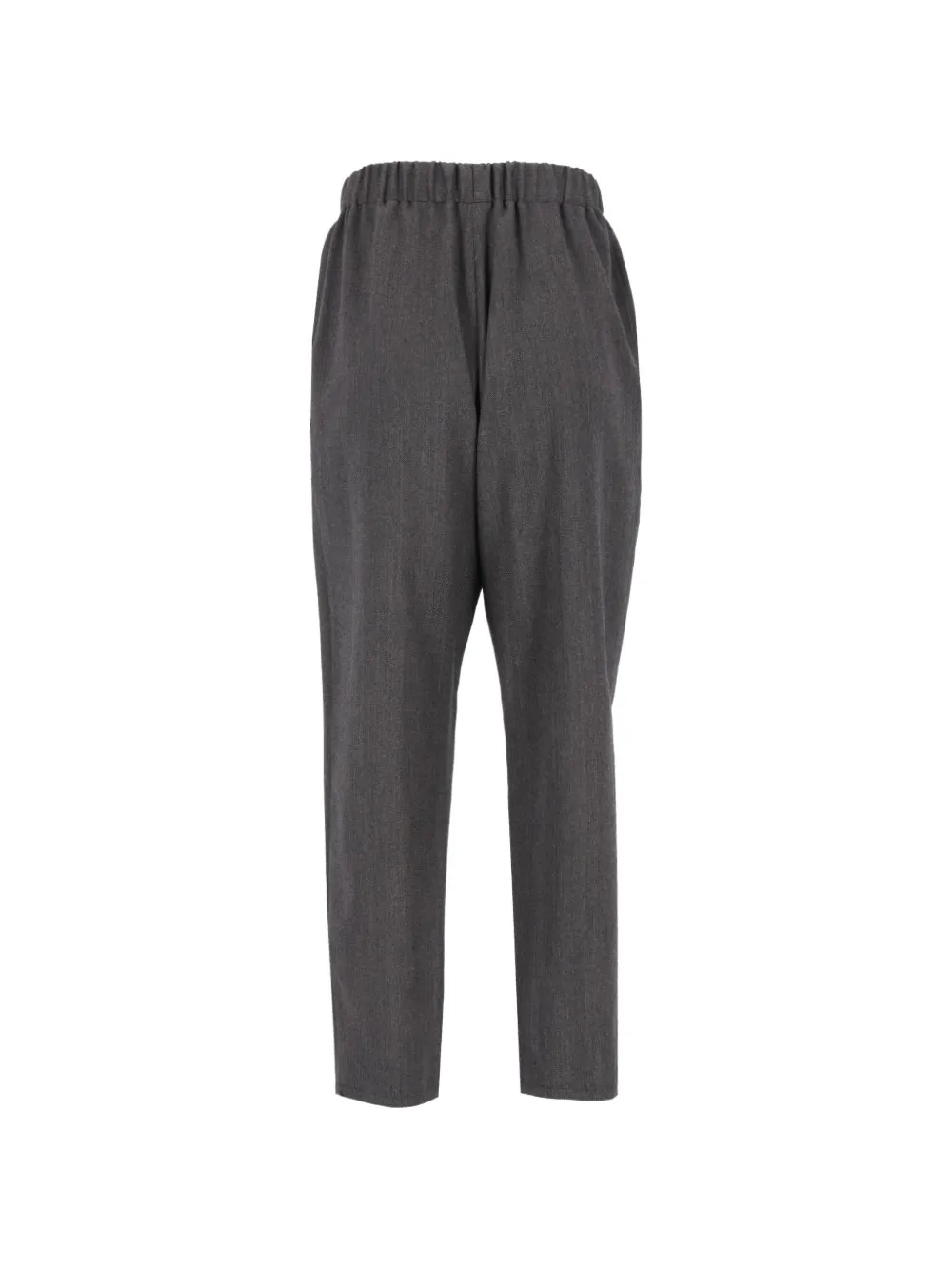 Dusan Pantalon met elastische tailleband Grijs