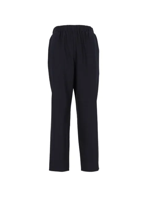 Dusan elasticated-waist wool trousers