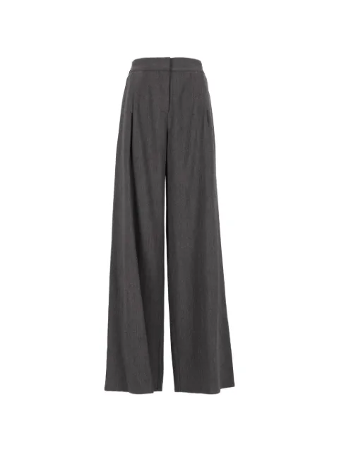 Dusan pleated straight-leg trousers