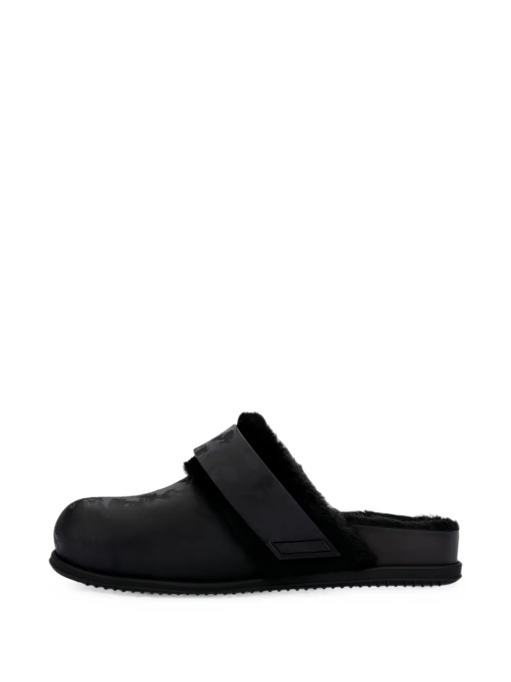 Melissa Cozy Warm mules Zwart
