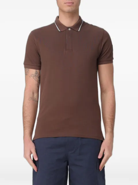 Colmar logo-patch tipped polo shirt