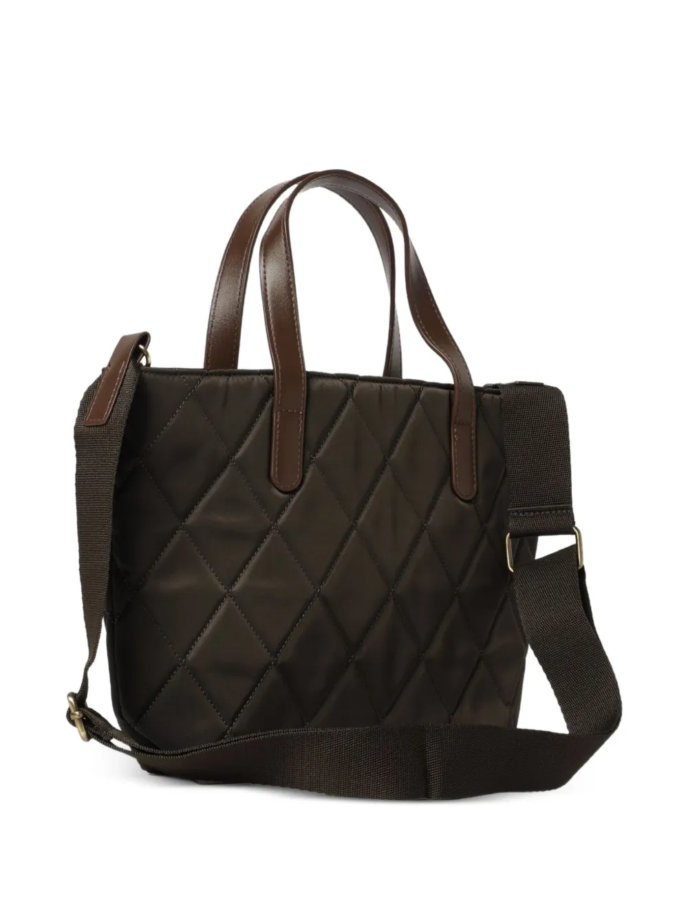 Barbour quilted tote bag Groen