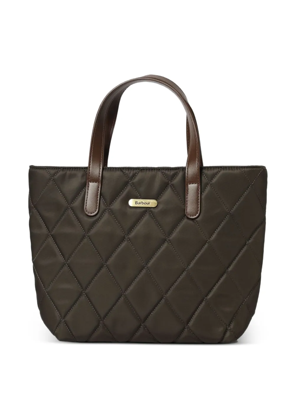 Barbour quilted tote bag - Verde