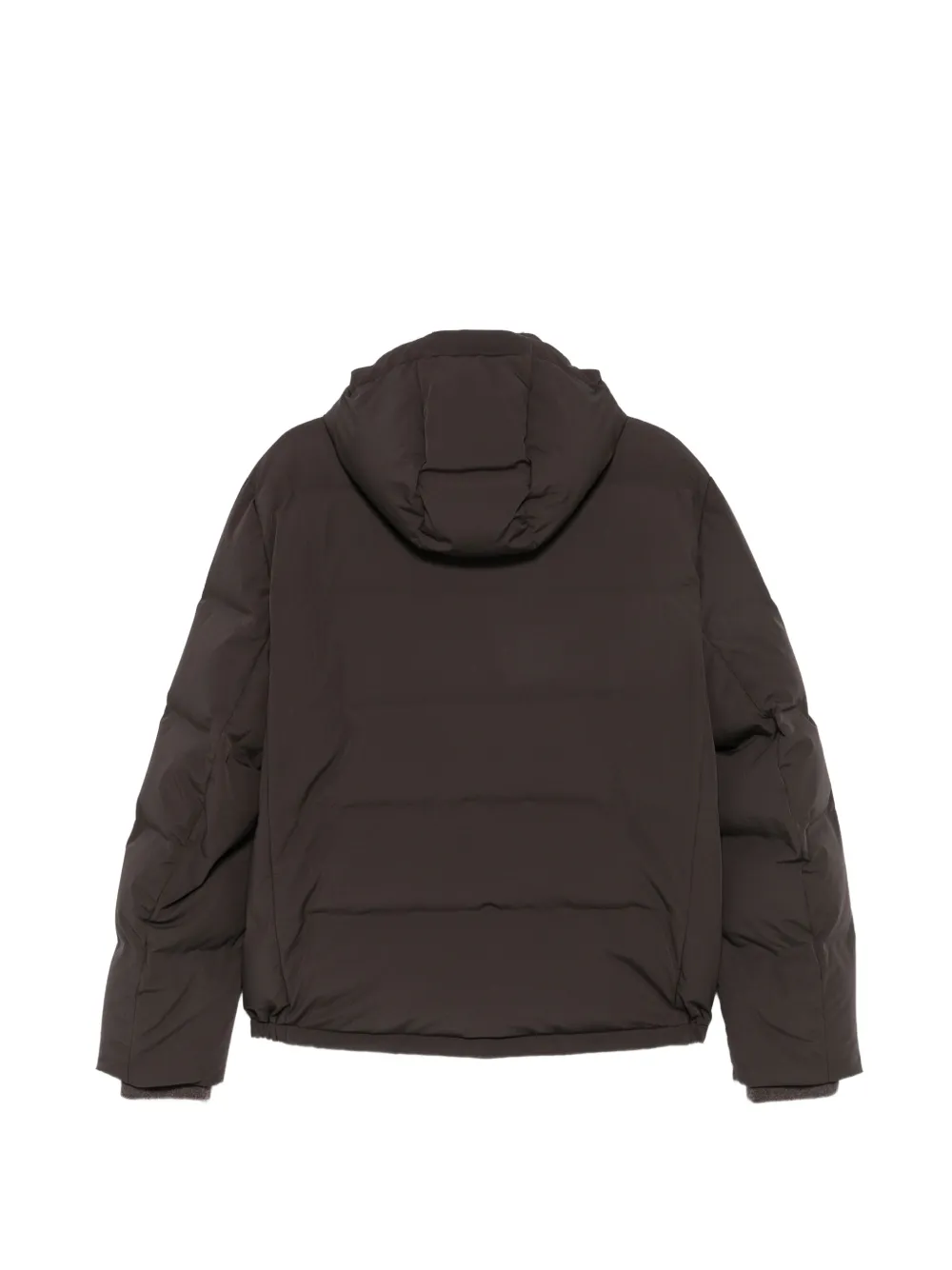 Brunello Cucinelli hooded puffer jacket Bruin
