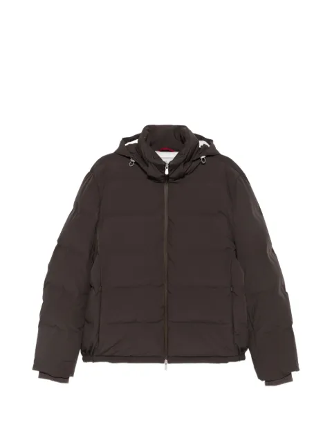 Brunello Cucinelli hooded puffer jacket