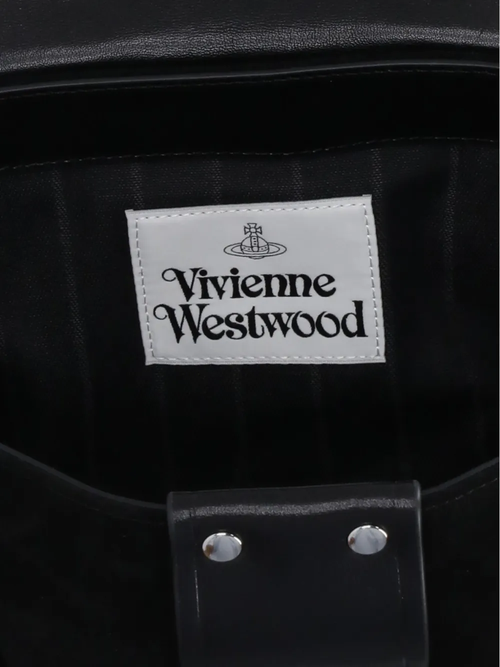 Vivienne Westwood Hazel Orb shopper met gespbandje Zwart