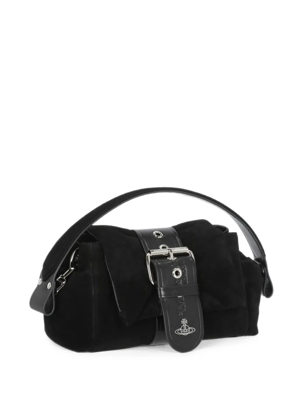 Vivienne Westwood Hazel Orb shopper met gespbandje Zwart