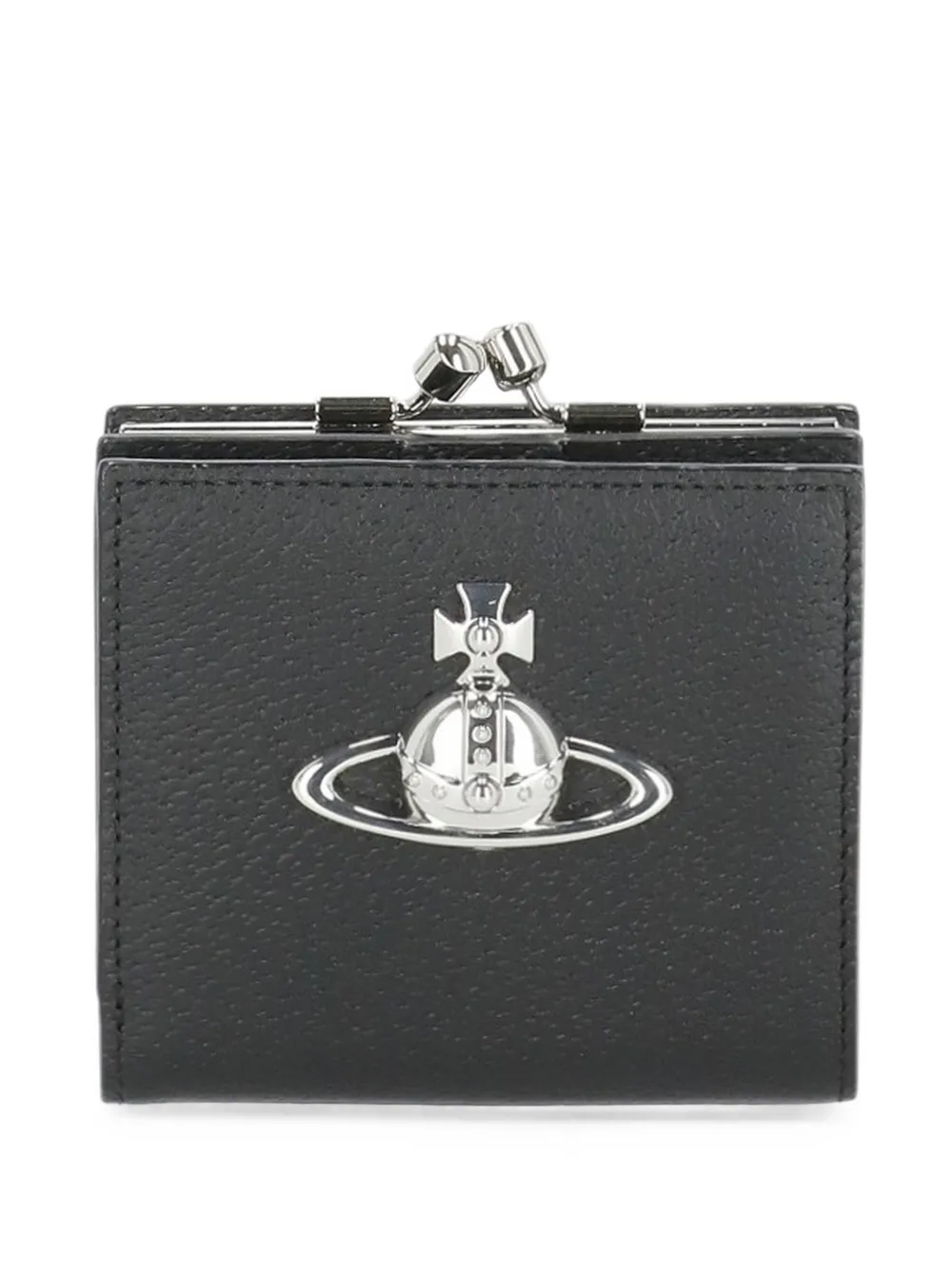 Vivienne Westwood Orb leather wallet - Nero