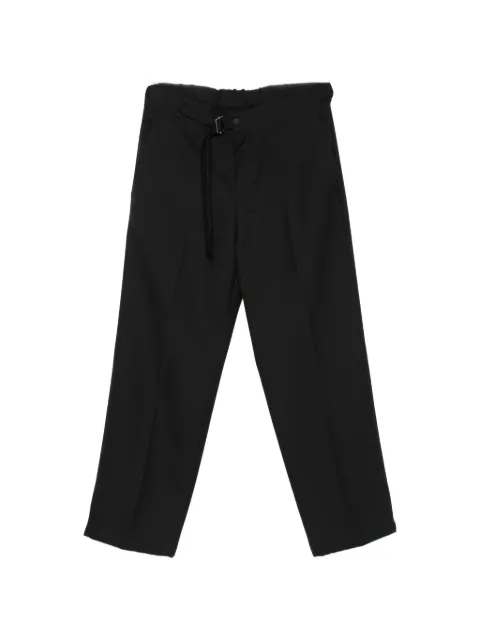 Costumein John belted straight-leg trousers